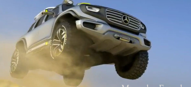 Cooles Video: Mercedes Ener-G-Force! : Die Mercedes-G-Klasse von morgen im Animationsfilm 