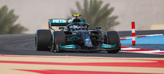 Formel 1 Testfahrten in Bahrain: Mercedes: "Nicht so schnell wie Red Bull"