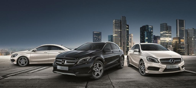 Mercedes Sondermodelle: „StreetStyle“: Mercedes-Benz A-, CLA- und GLA-Klasse im sportlichen Look  