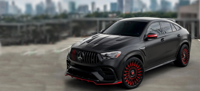 Tuning: Mercedes-AMG GLE 63 S Coupe: Black & better