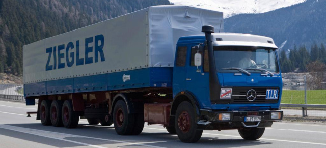 Retro Classics Nutzfahrzeuge 2015: Mercedes zeigt LKW-Geschichte: Mercedes-Benz Nutzfahrzeuge mit acht historischen und zwei modernen Meisterwerken auf der Retro Classics 2015 (26.03-29.03.2015)