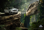 Cars als Stars: Mercedes-Benz in Jurassic World: Beim Comeback der Dinos ist Mercedes-Benz dabei