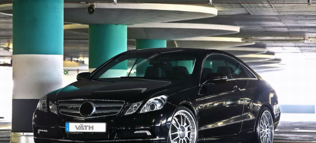 Mercedes E-Klasse im Expressmodus: VÄTH E 500 Coupé V50S mit 435 PS: Bei Mercedes-Tuner VÄTH kommt das E 500 Coupé mit mehr PS und Perfomance in Fahrt