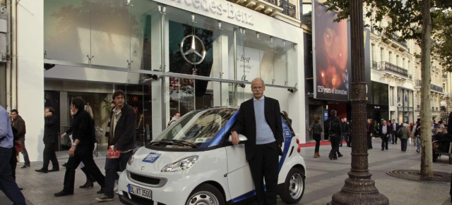 Mercedes Benz: Premieren in Paris: Vier Weltpremieren und eine Geburtstagsfeier: Mercedes-Benz auf dem Pariser Salon 2010 