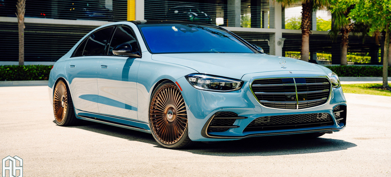 Mercedes-S-Klasse Verfeinerung: Schöner aufgestellt mit AG Luxury