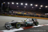 Formel 1: GP Singapur 2011: Rosberg fährt auf Platz 7. Schumacher ausgeschieden