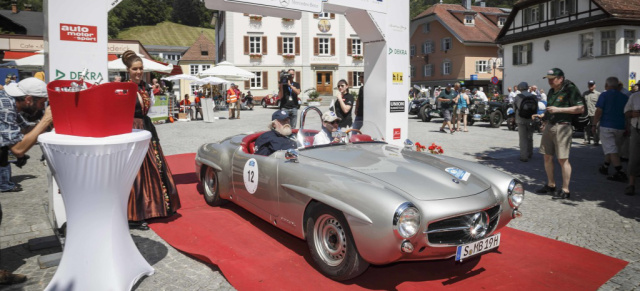 Mercedes-Benz Classic bei der Silvretta Classic Rallye Montafon 2018: Großes Aufgebot: Acht ALL TIME STARS gehen an den Start