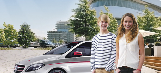 Workshop RoadSense im Mercedes-Benz Museum: Verkehrstrainingsprogramm für Jugendliche