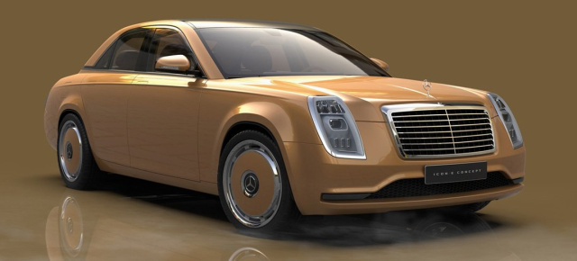 Mercedes von morgen: Icon E Concept: Zurück in die Zukunft: Strich-Acht meets E-Klasse im modernen Retro-Style