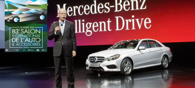 Mercedes in Genf: Live am 05.03. ab 08.45 Uhr: Live-Übertragung der Präsentation von Mercedes-Benz aus Genf - ab 08:45 Uhr (MEZ) morgens 