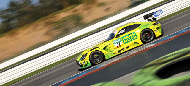 Die MANN-FILTER Mamba beim GT Masters in Hockenheim: Endlich ein Top-Ergebnis für die Mamba und ihre Domteure