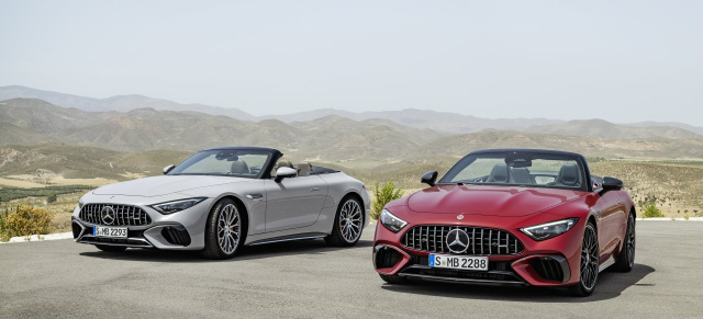 Der neue Mercedes-AMG SL: R232 unter der Lupe: Fahrwerk und aktive Hinterachslenkung