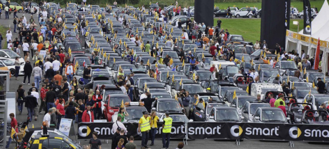 20.-22.08.: Wir sind smart: Weltgrößtes smart Treffen: Das größte smart Treffen der Welt: Beim 10jährigen Jubiläum von smart Times ist Mercedes-Fans.de mit dabei