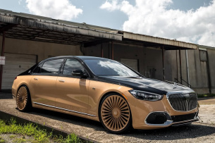 Verfeinerte Luxuslimousine