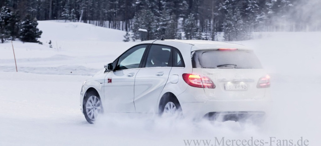 Mercedes B-Klasse: Ausgezeichnet in Genf: Preisverleihung auf dem Genfer Salon: Neue B-Klasse ist Winterauto des Jahres