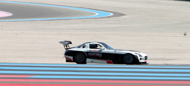 Kundensport-Test von Mercedes-AMG in Le Castellet: Hirsch Tracksport vor Debüt-Saison im Mercedes-Benz SLS AMG GT3