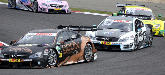 DTM am Nürburgring am Samstag: Harte Kämpfe mit glücklichem Ausgang für die Sterne!