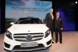 Meilenstein in China: Produktionsbeginn des GLA in  Peking : Die Produktion orientiert sich an Mercedes-Benz Qualitätsstandards