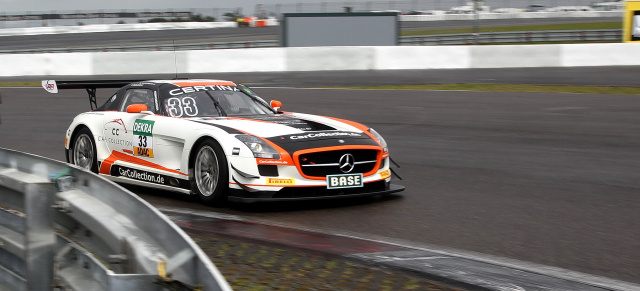 ADAC GT Masters am Nürburgring: Erfolgreicher Gaststart für das Team Car Collection mit dem SLS AMG GT3