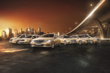 IAA 2015: Mercedes-Benz präsentiert Taxi-Modell-Vielfalt : Exklusiver Mercedes-Benz Taxi-Stand