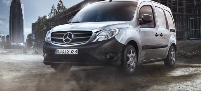 Ab 89 Euro*: Sondermodell Citan "WORKER": Für Macher und Sparer: Der neue Mercedes-Benz Stadtlieferwagen in der Sondermodellvariante Citan WORKER bereits ab 11.990 