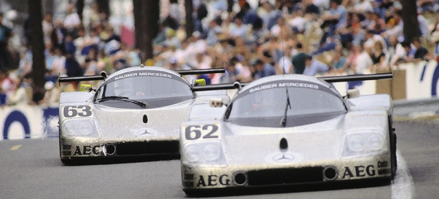 Vor 25 Jahren: Mercedes-Benz Doppelsieg beim 24-Stunden-Rennen von Le Mans: Mercedes-Benz Classic - Chronik