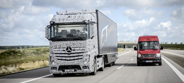 Mercedes-Benz Lkw und Fuso auf der IAA Nutzfahrzeuge 2014 in Hannover: Mercedes präsentiert den Truck von morgen und die Spitzentechnik von heute 
