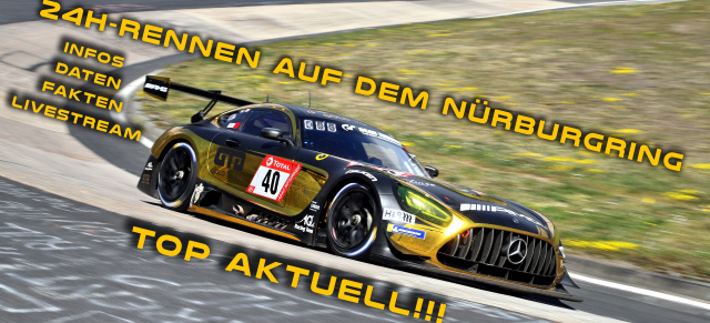 Das ADAC TOTAL 24h-Rennen auf dem Nürburgring: Alle Infos, Berichte, Live-Ticker, Livestream, Daten! Hier immer top aktuell