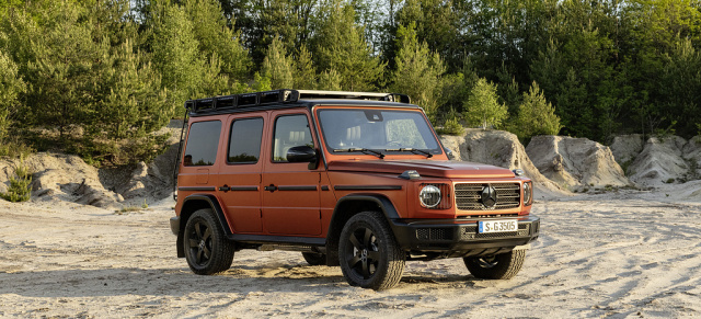 IAA Premiere: Mercedes G-Klasse PROFESSIONAL Line: Wilder ab Werk