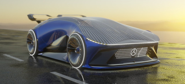 Mercedes von morgen: Vision eines „Mercedes Coupés" 2030: Blick in die Zukunft: „Rêve - Mercedes 2-Door Coupé“ von KyungJin Ju