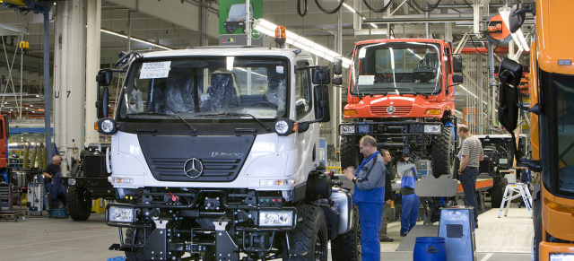 Von Gaggenau nach Wörth: Produktionsjubiläum 20 Jahre Unimog-Fertigung in Wörth