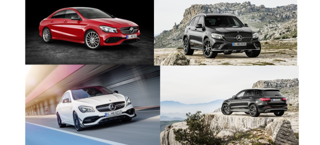 Trailer-Doppelpack: Mercedes CLA und Mercedes-AMG GLC 43: Double-Video-Feature: Der neue CLA und der GLC 43 stelllen sich im Film vor