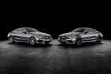  Mercedes-Benz C-klasse Coupé: Geschwistertreffen: 1. Gruppenbild von C-Klasse Coupé und C63 Variante C205