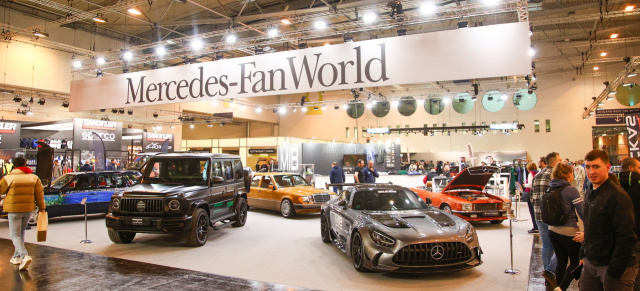 Highlights mit Stern auf der ESSEN MOTOR SHOW 2023: Star-Parade: Mercedes-Highlights der Essen Motor Show 2023