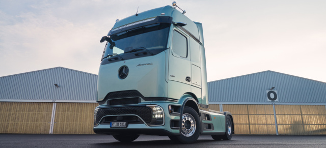 Diesel-Lkw mit futuristischem Design und vielen Upgrades: Premiere: Der neue Actros L von Mercedes-Benz Trucks