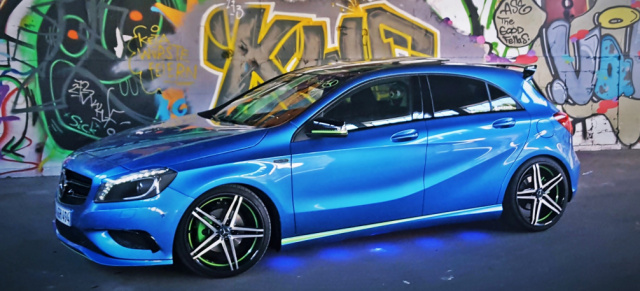 Showtime! Mercedes A200 (W176): 2013er Mercedes mit etlichen “Highlights“