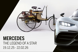 Autoworld Brüssel im Zeichen des Sterns: Die Ausstellung „Mercedes - The Story of the Star“