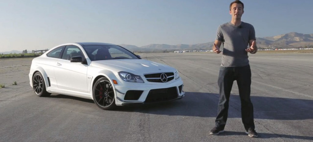 Einer wie keiner: C63 AMG Black Series Test in Laguna Seca (Video): Getestet, gefahren und für sehr gut befunden: "Motortrend" Video über das deutsche Muscle Car
