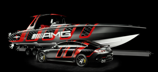 Premiere für Speedboat „41‘ AMG Carbon Edition: Ahoi! Mercedes-AMG macht zum elften mal mit Cigarette Racing die Welle
