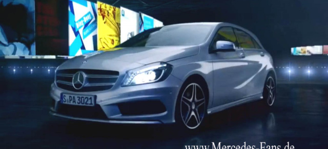 Neuer Fernseh-Star: Mercedes A-Klasse TV-Spot "Flow" : TV-Werbefilm für das neue Mercedes-Modell