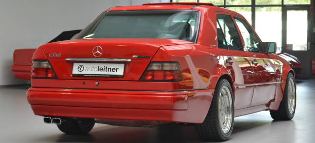Für 149.500,00€ gibt es einen W124 der besonderen Art!: Heiß begehrt? Mercedes E60 AMG in signalrot