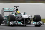 Formel 1: Barcelona-Test -  Hamilton mit Rennsimulation: Der neue Silberfpeil-Pilot mit großem Trainingspensum   