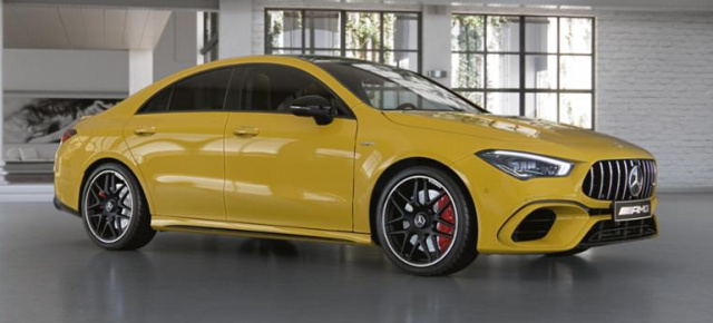 AssenheimerMulfinger-Stern der Woche: Mercedes-AMG CLA 45 S 4MATIC+ Coupé: Lifestyler mit Leistung: Der CLA 45 S kommt mit satten 421 PS