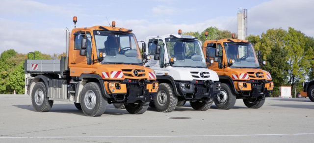 Der Unimog BlueTec 6: 60 neue Bilder vom Alleskönner: Der Profi-Geräteträger von Mercedes-Benz wurde völlig neu entwickelt  