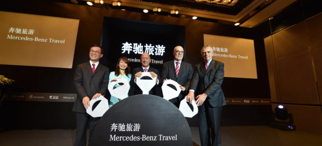 Neues Geschäftsfeld: Mercedes erfüllt in Fernost Fernwehträume : Mercedes-Benz steigt ins Premiumreisegeschäft ein