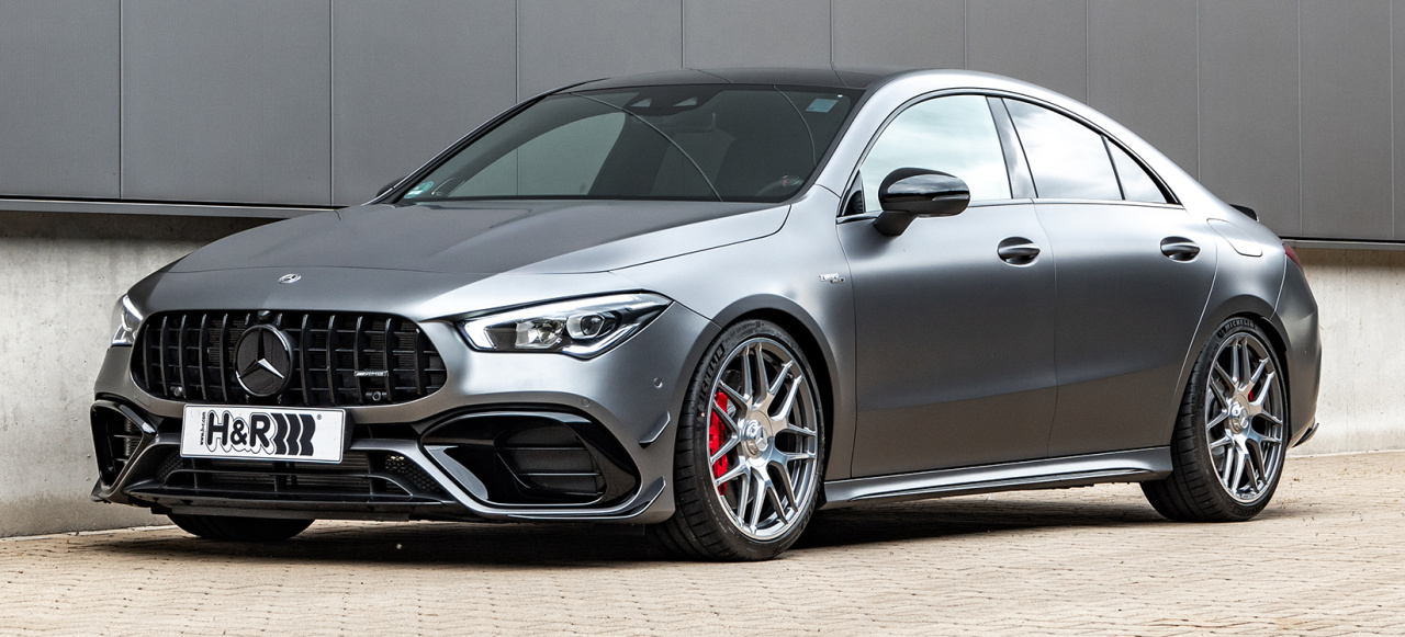 Mehr Performance Und Mehr Spass H R Sportfedern Fur Den Mercedes Amg Cla 45 News Mercedes Fans Das Magazin Fur Mercedes Benz Enthusiasten