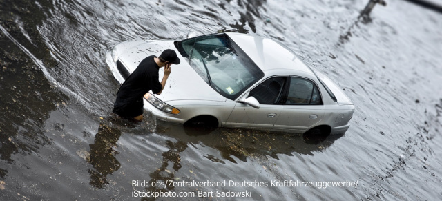 Hochwasser und Schäden am Auto: Manches Auto mit Wasserschaden ist zu retten