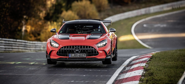 Produktionsende: Mercedes-AMG GT Black Series: AMG GT Black Series wurde ca. 1.700 Mal  gebaut - nun ist Schluß