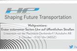 Daimler Trucks – Weltpremiere im Livestream 02.10. ab 11.00 Uhr: Erster autonomer Serien-Lkw auf öffentlichen Straßen