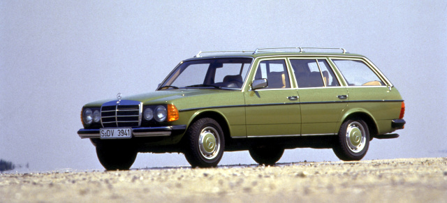 Mercedes-Benz Baureihen: 123er T-Modell (S123): Das erste T-Modell von Mercedes-Benz